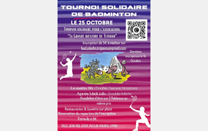 Petit rappel pour demain, la salle sera indisponible.