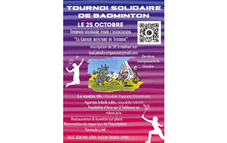 Petit rappel pour demain, la salle sera indisponible.